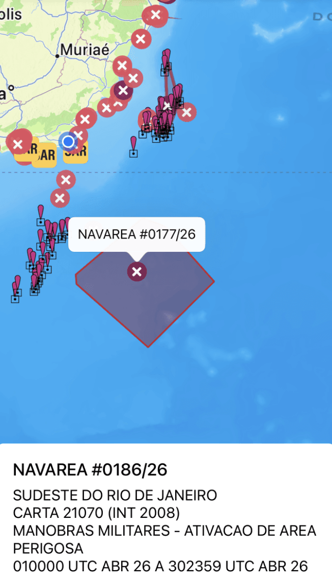 Mapa de alertas